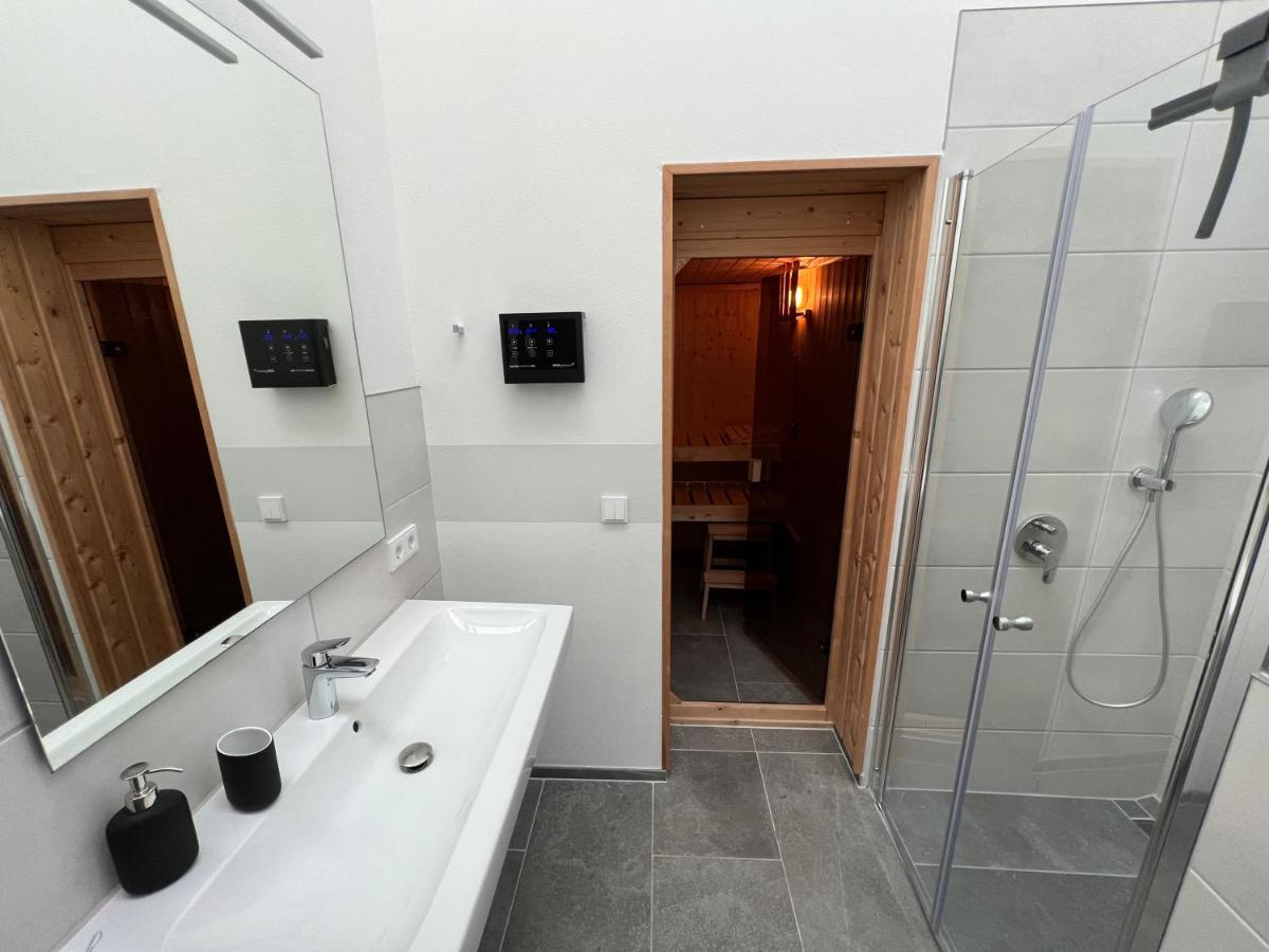 Ferienhaus Auszeit Mit Sauna Schwarz المظهر الخارجي الصورة